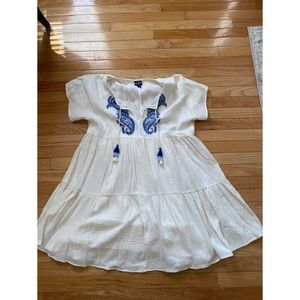Scoop XL tiered dress